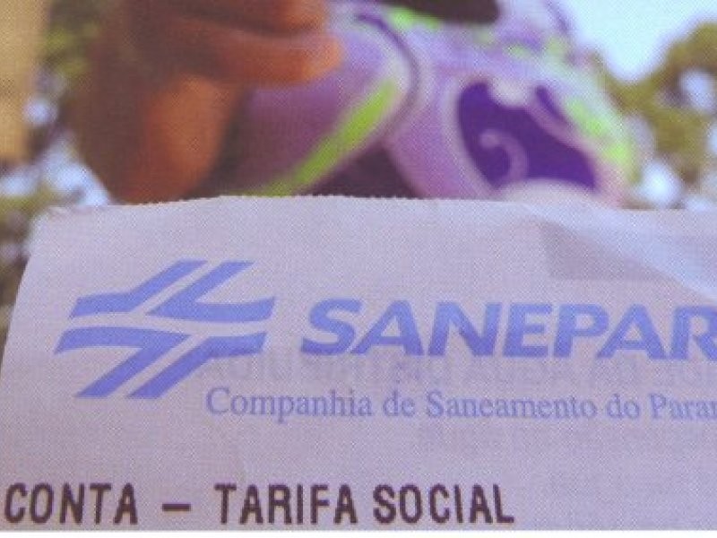 Sanepar prorroga débitos da Tarifa Social até 17 de junho