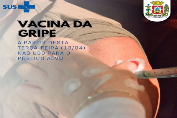 Corbélia inicia vacinação contra o vírus da gripe (influenza)