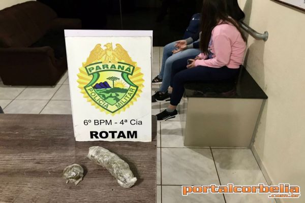 ROTAM faz apreensão de maconha em Ônibus interestadual