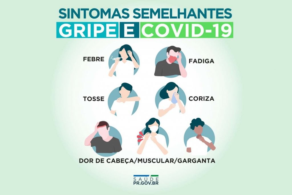 Gripe ou Covid-19? Estado orienta para cuidados em caso de sintomas gripais no início do ano