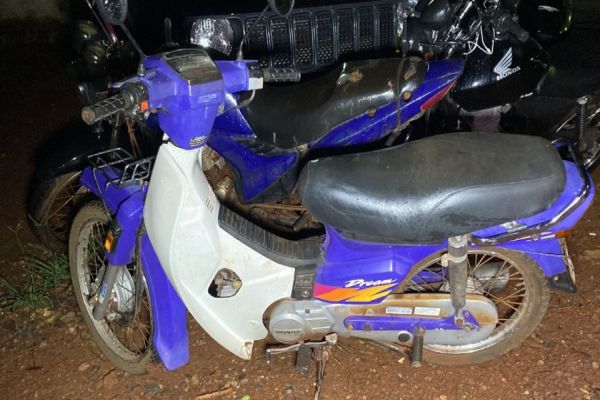 Motocicleta furtada em Corbélia é encontrada pela Guarda Municipal em Cascavel