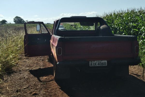 Polícia Militar de Corbélia recupera caminhoneta furtada em Palotina