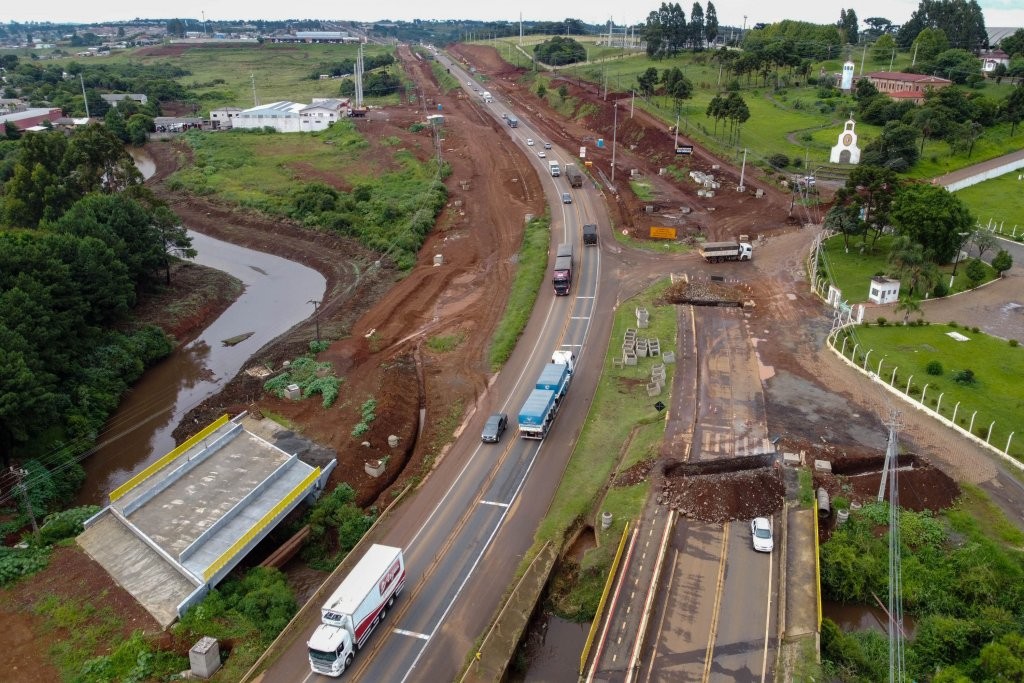 BR-277 terá bloqueio em Guarapuava para obra de nova trincheira a partir desta quarta