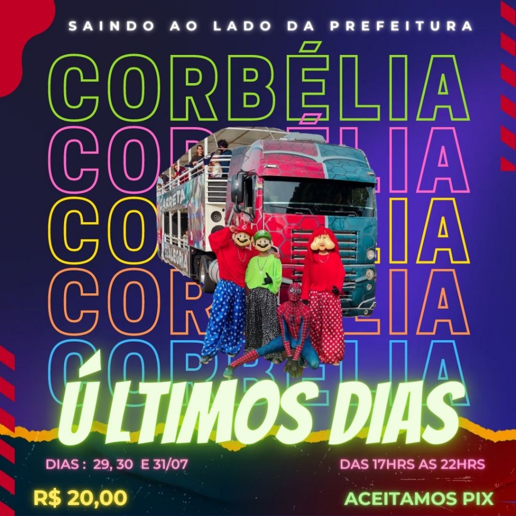 Últimos dias da Carreta da Alegria em Corbélia