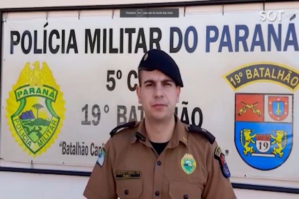 PM fala sobre ocorrência com assaltante morto e outro baleado em confronto em Nova Aurora