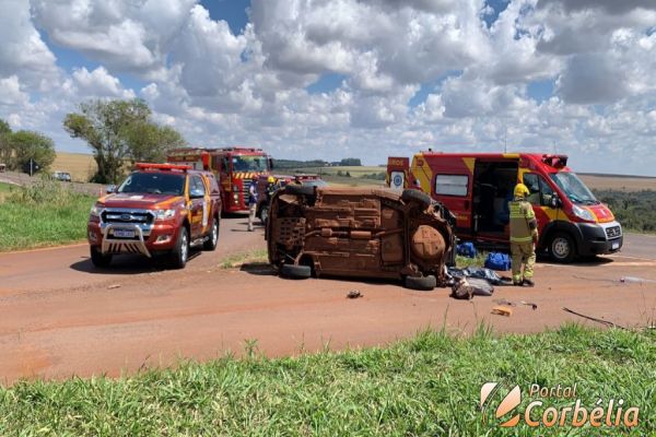 Criança perde a vida em acidente entre veículos na BR369