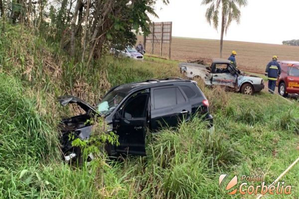 Mulher morre em acidente entre veículos na BR369