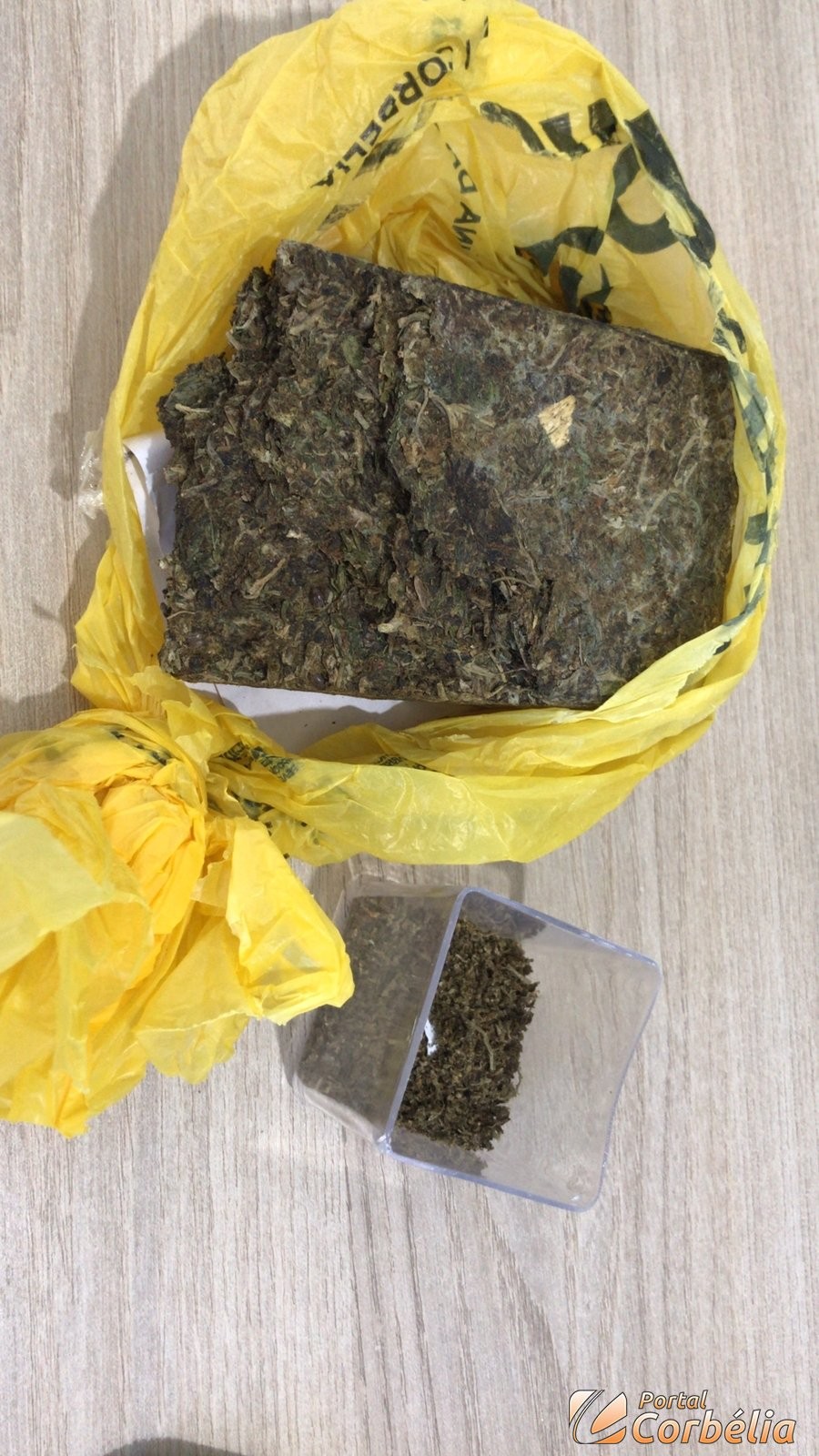 Polícia encontra 228 gramas de maconha dentro de Airfryer