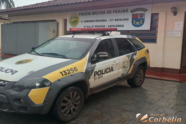 Autor de homicídio ocorrido em Nova Aurora é preso pela PM em Cafelândia