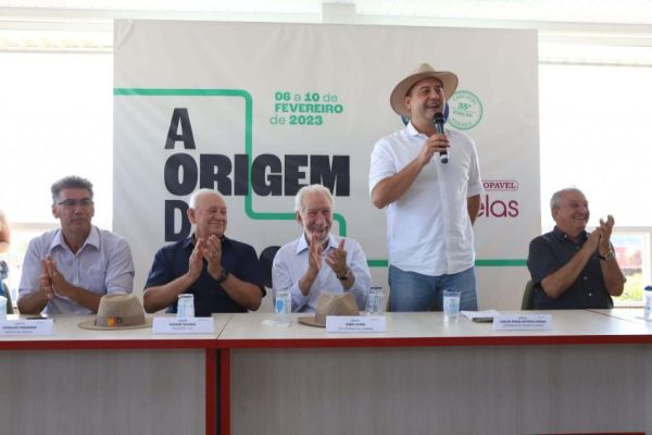 No Show Rural, governador destaca investimentos e união com setor privado no agronegócio