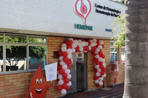 Com o Carnaval chegando, Hemepar reforça importância da doação de sangue