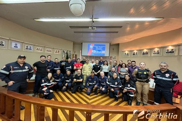 Corpo de Bombeiros realiza curso aperfeiçoamento no atendimento a pessoas em crise em Corbélia