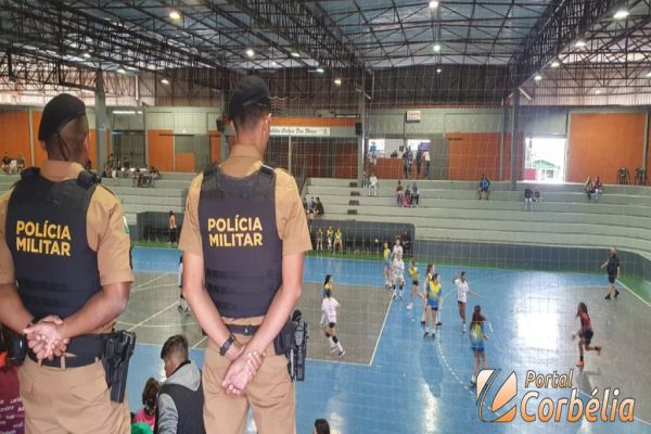 Policia Militar Reforça Patrulhamento para Garantir Segurança nos Jogos Escolares do Paraná