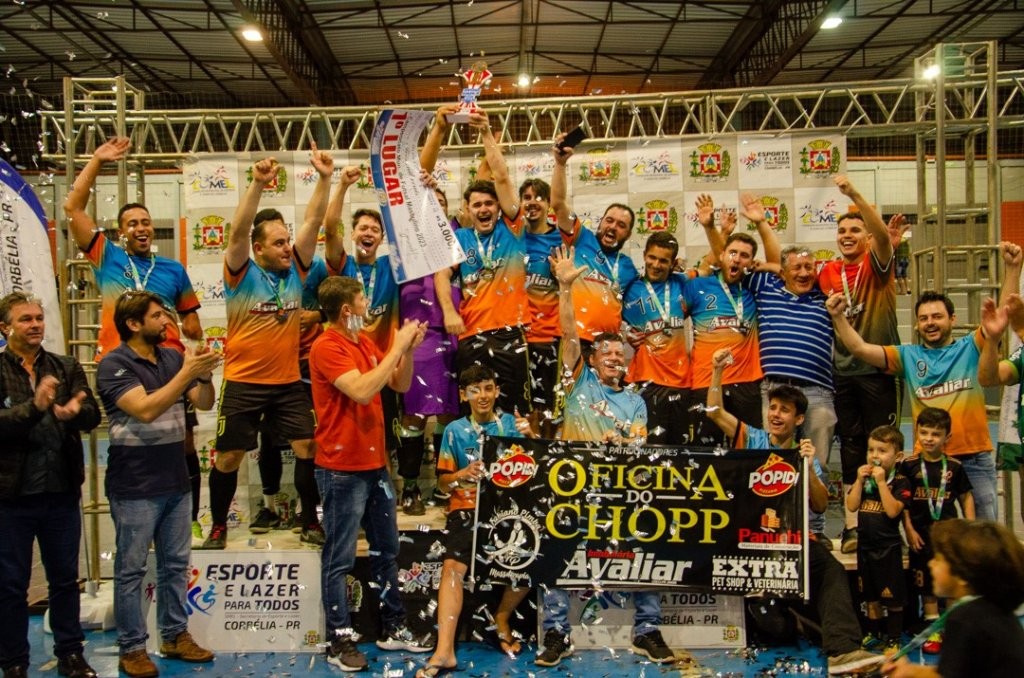 Campeonato Municipal de Futsal de Corbélia encerra com emoção e competição de alto nível