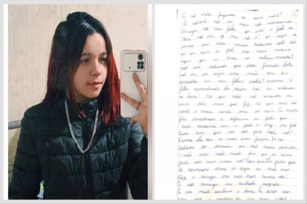 Adolescente de 16 anos deixa carta para mãe e foge de casa em Cafelândia