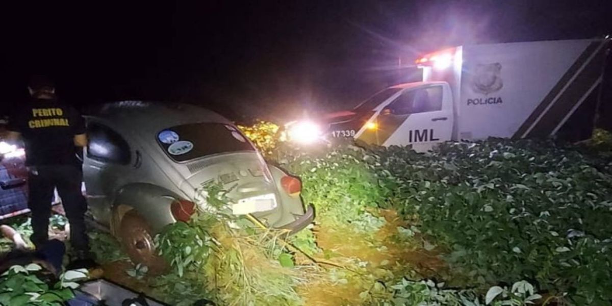Homem é encontrado morto dentro de carro com um tiro na cabeça na PR-474 em Braganey
