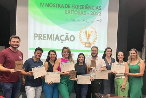 Corbélia recebe três prêmios em mostra de experiências da 10ª regional de saúde