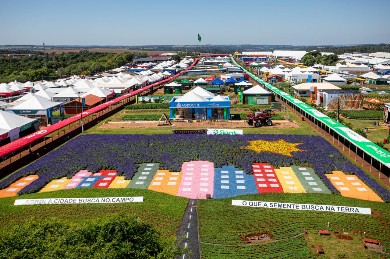 Show Rural: Mapa mostra o agro como fonte de integração do campo e cidade