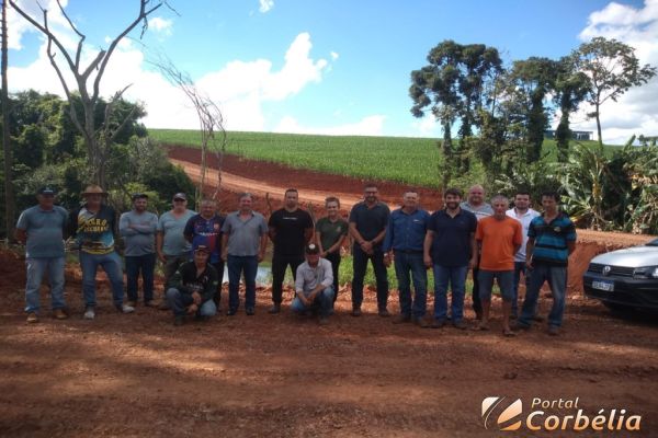 Início das obras de pavimentação asfáltica impulsiona desenvolvimento na linha Casaroli-Delazari, distrito da Penha