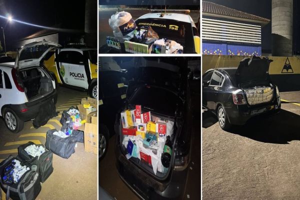 Polícia Rodoviária Estadual realiza diversas prisões por descaminho e contrabando em Corbélia