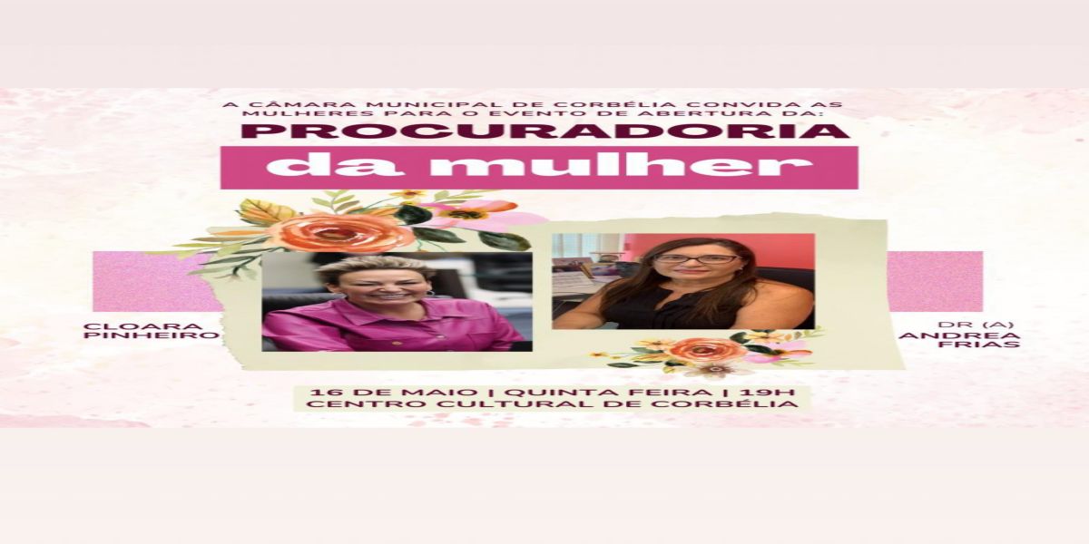 Câmara Municipal realiza posse da Procuradoria da Mulher em Corbélia 
