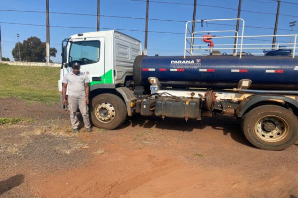 Corbélia envia caminhão pipa ao Rio Grande do Sul para ajudar vítimas de enchentes