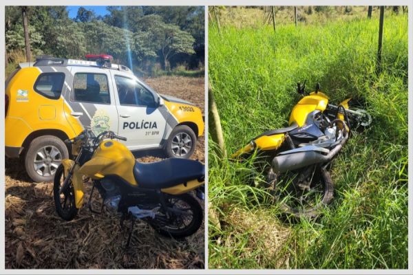 Menores são apreendidos por furto de motocicleta dos correios em Corbélia