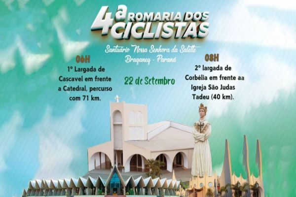 Romaria dos Ciclistas abre inscrições para 4ª edição com novidades e percurso desafiador