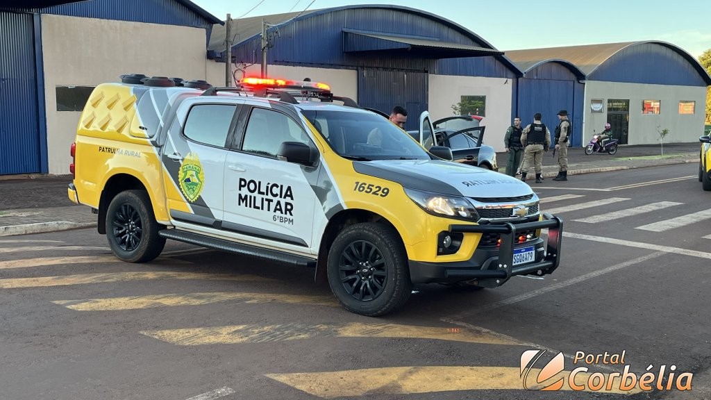 Após assalto a compristas na BR369, Polícia prende assaltante em Corbélia 