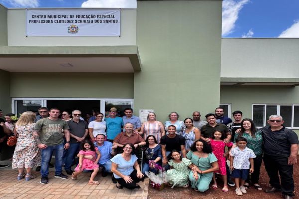 Corbélia Inaugura Centro de Educação Especial em Homenagem a Professora Pioneira