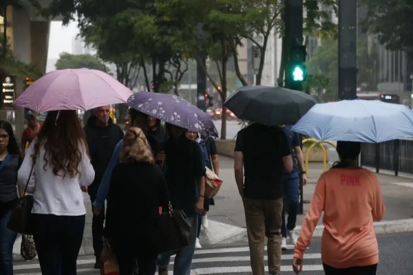 Imagem referente a notícia: Semana começa com retorno de chuvas intensas e frente fria no Sul