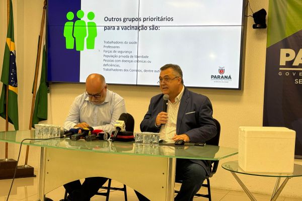 Com apoio dos municípios, Paraná inicia vacinação contra a gripe nesta terça-feira