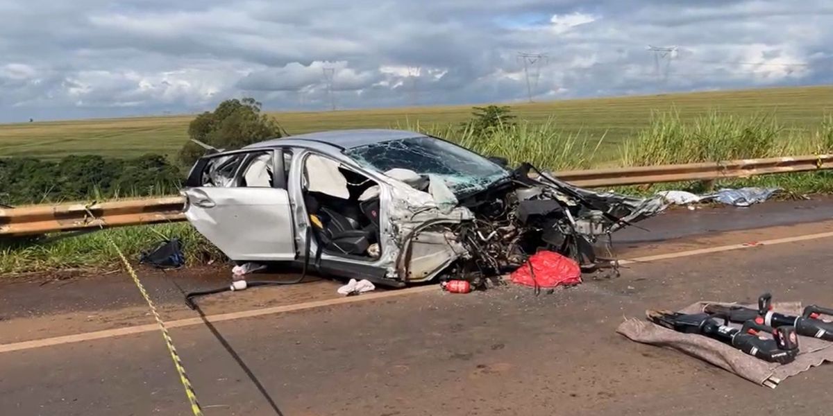 Tragédia: Criança morre em grave colisão entre carro e caminhão na BR-369 em Corbélia