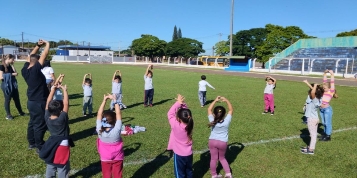 Nova iniciativa da Prefeitura impulsiona aulas de Educação Física nas escolas municipais