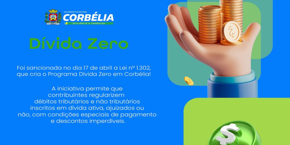 Dívida Zero: Município Lança Programa Inédito para Renegociação de Débitos
