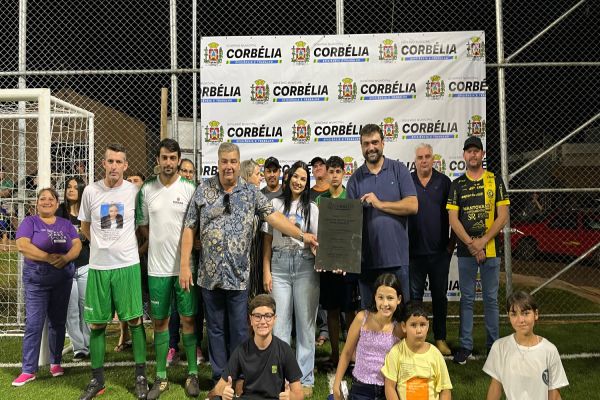 Corbélia celebra legado de Pedro Zaquette com novo Centro de Esporte e Lazer
