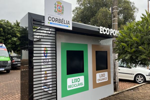 Ecopontos no Centro de Corbélia: Descarte correto ao seu alcance.