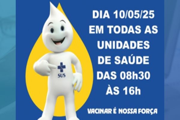 Corbélia realiza Dia "D" de Vacinação contra a Gripe neste sábado, 10 de maio