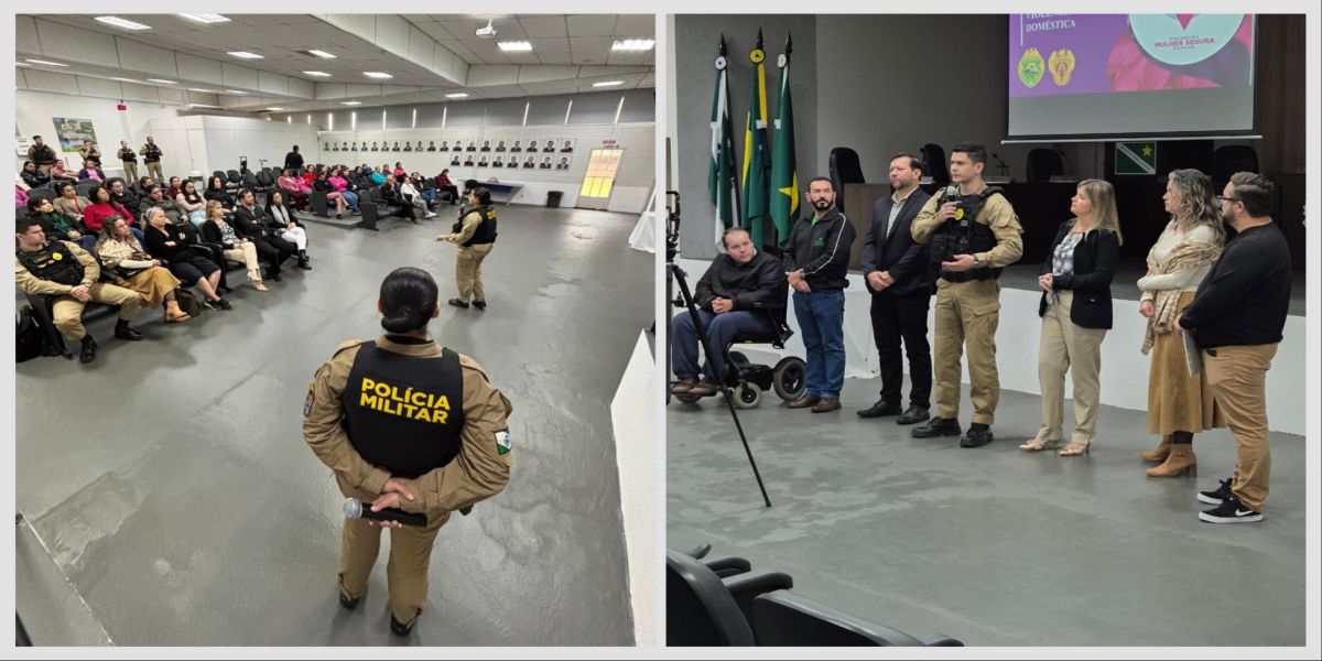 PMPR realiza palestra em Braganey durante a Semana Estadual da Mulher do Campo
