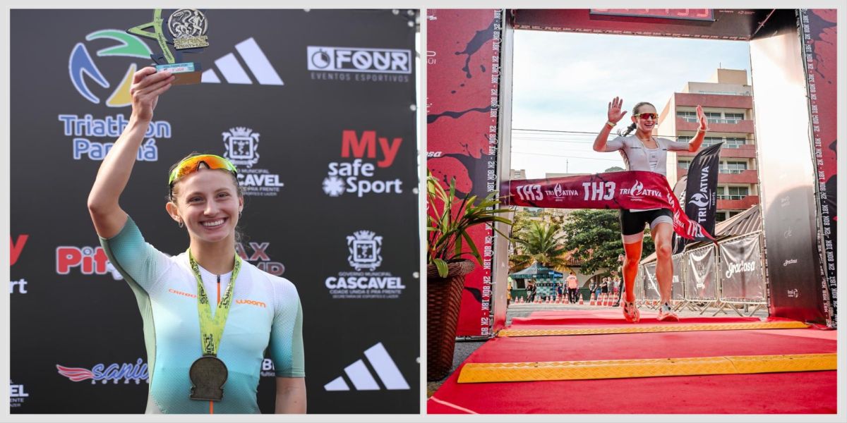Rafaella Leindecker Cardoso: A primeira triatleta de Corbélia conquista pódio em Cascavel