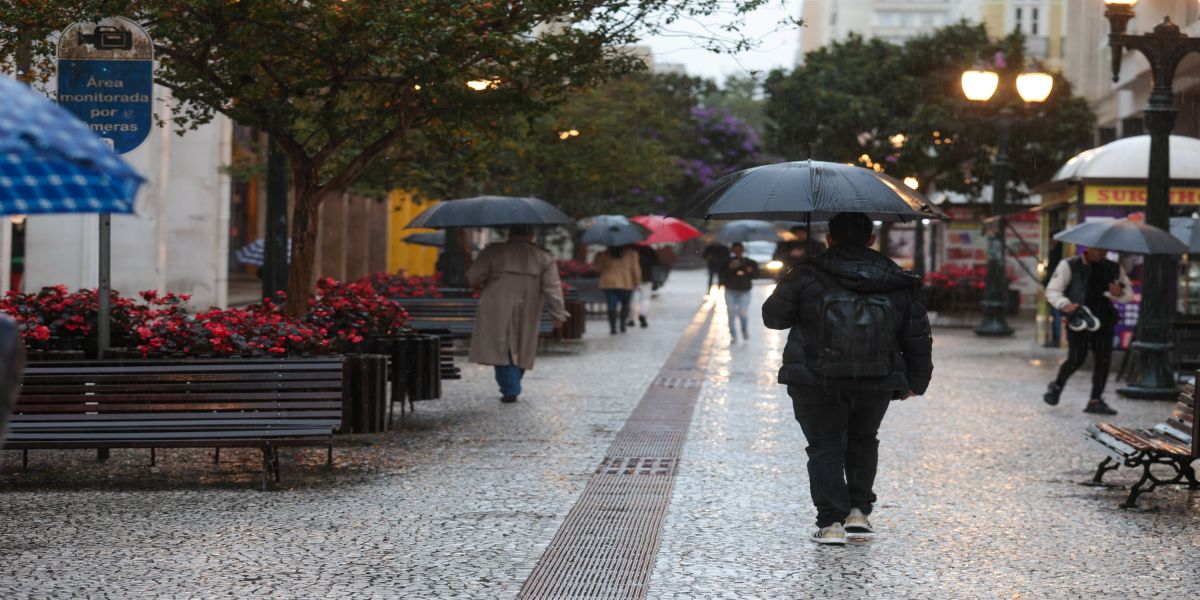 Aviso de temporais: fim de semana será chuvoso no Paraná