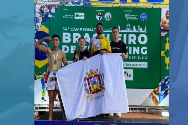 Corbélia é destaque no 34º Campeonato Brasileiro de Kickboxing em Brasília