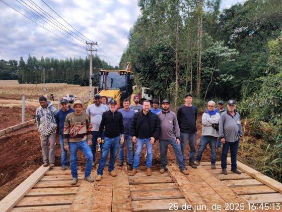 Ponte da Anta Gorda, entre Corbélia e Cafelândia, é revitalizada após parceria entre prefeituras