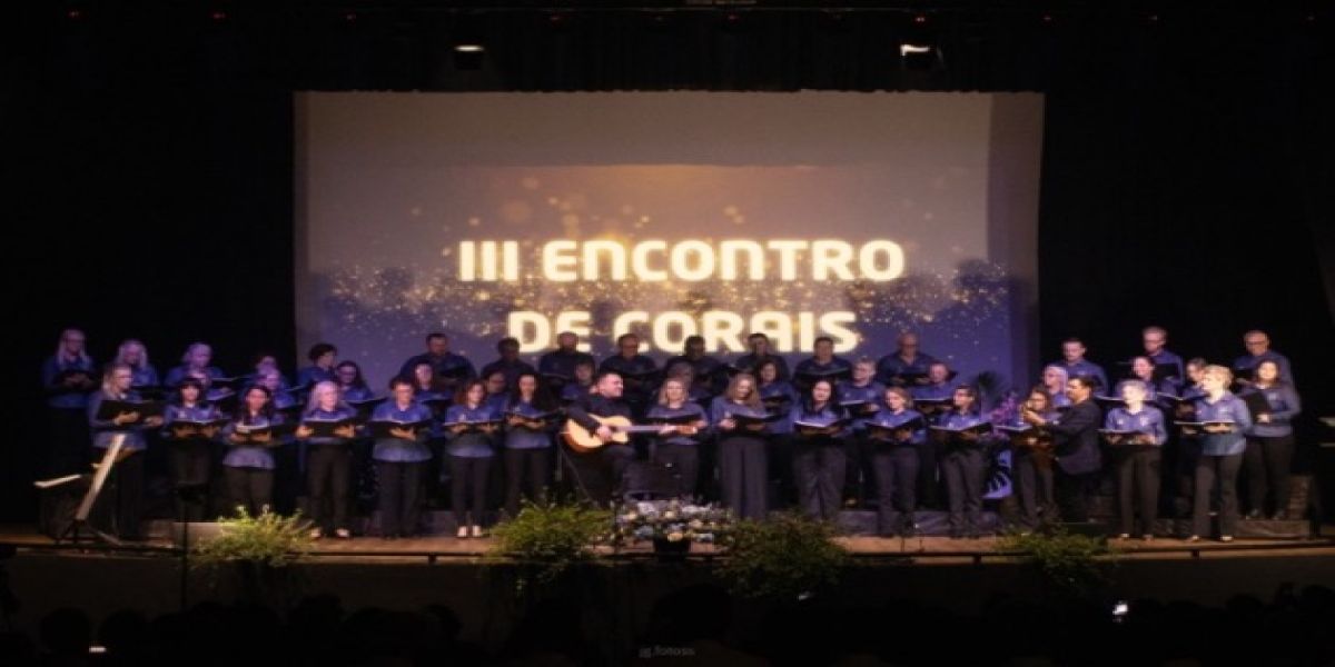 III Encontro de Corais reúne nove municípios em uma celebração cultural