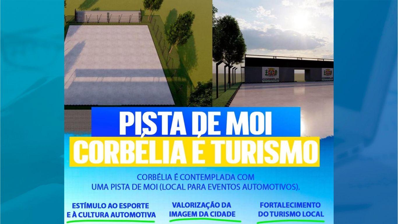 Promessa cumprida: Arena do Mói sai do papel e vai impulsionar o turismo em Corbélia