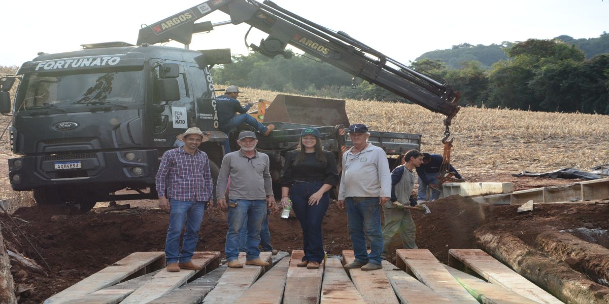 Prefeitura de Corbélia entrega ponte em menos de 8 horas e mostra modelo de gestão ágil