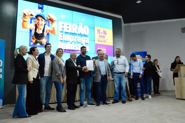 Imagem referente a notícia: Corbélia participa do 1º Feirão Emprega Indústria e se destaca com programa pioneiro de inclusão ao emprego