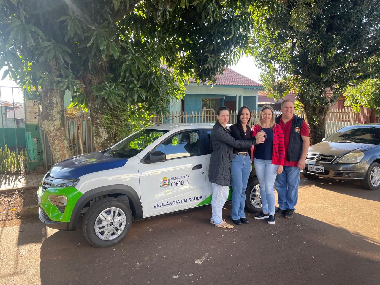 Corbélia recebe novo veículo para fortalecer ações da Vigilância em Saúde