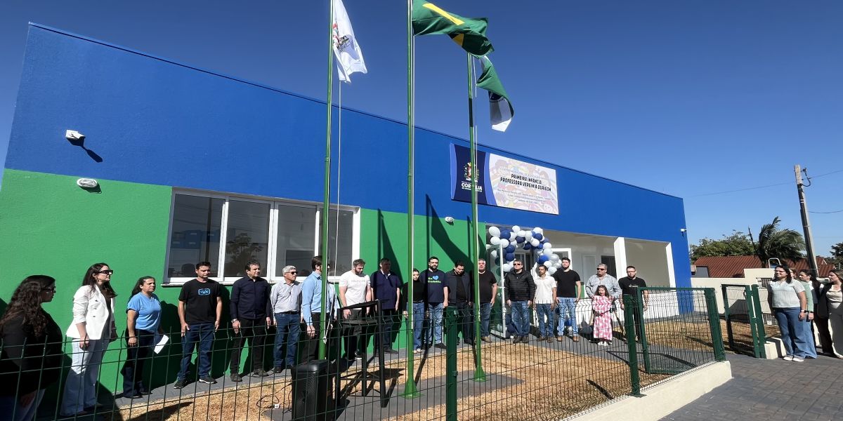 CMEI Professora Verginia Durigon é inaugurado no distrito da Penha