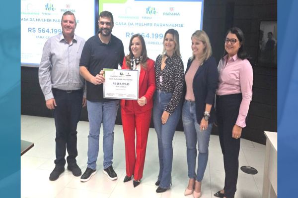 Imagem referente a notícia: Corbélia recebe autorização para licitar a Casa da Mulher Paranaense